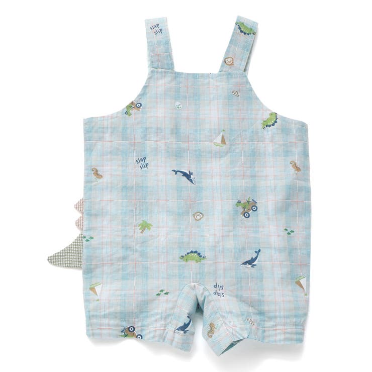 オシャベリモチーフ刺しゅうサロペット＋ボディミニセットベビー(70~80cm) | SLAP SLIP | 詳細画像7 