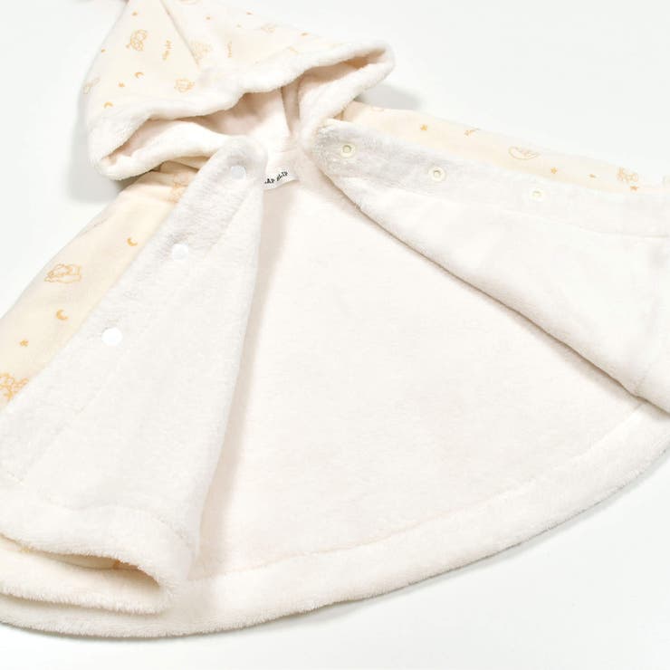 アニマル柄星モチーフマントベビー(50~90cm) | SLAP SLIP | 詳細画像14 