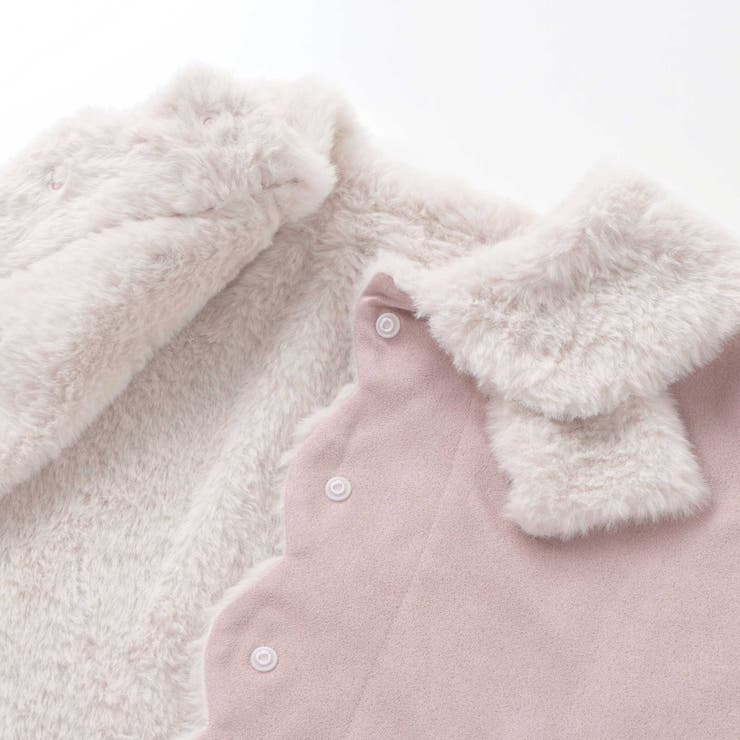 ファーリボン襟スウェードマントベビー(50~90cm) | SLAP SLIP | 詳細画像11 