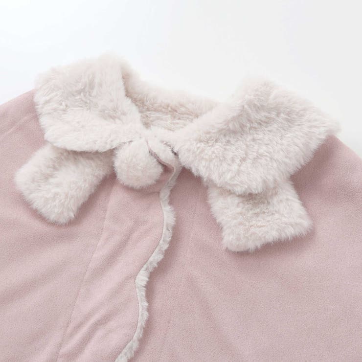 ファーリボン襟スウェードマントベビー(50~90cm) | SLAP SLIP | 詳細画像7 