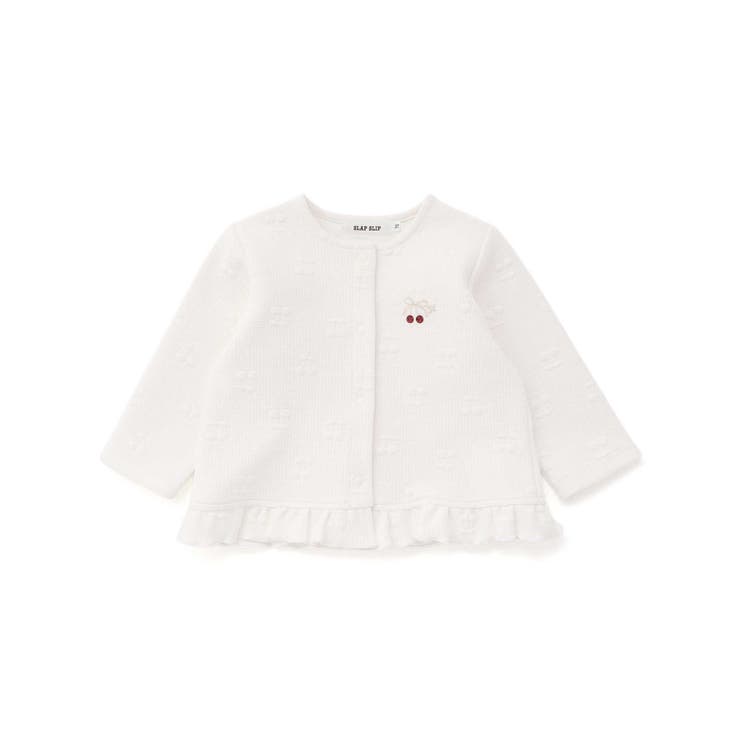 【お揃い】チェリー柄裾フリルジャケットベビー(70~80cm) | SLAP SLIP | 詳細画像4