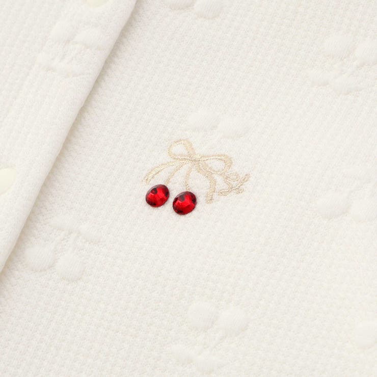 【お揃い】チェリー柄裾フリルジャケットベビー(70~80cm) | SLAP SLIP | 詳細画像8