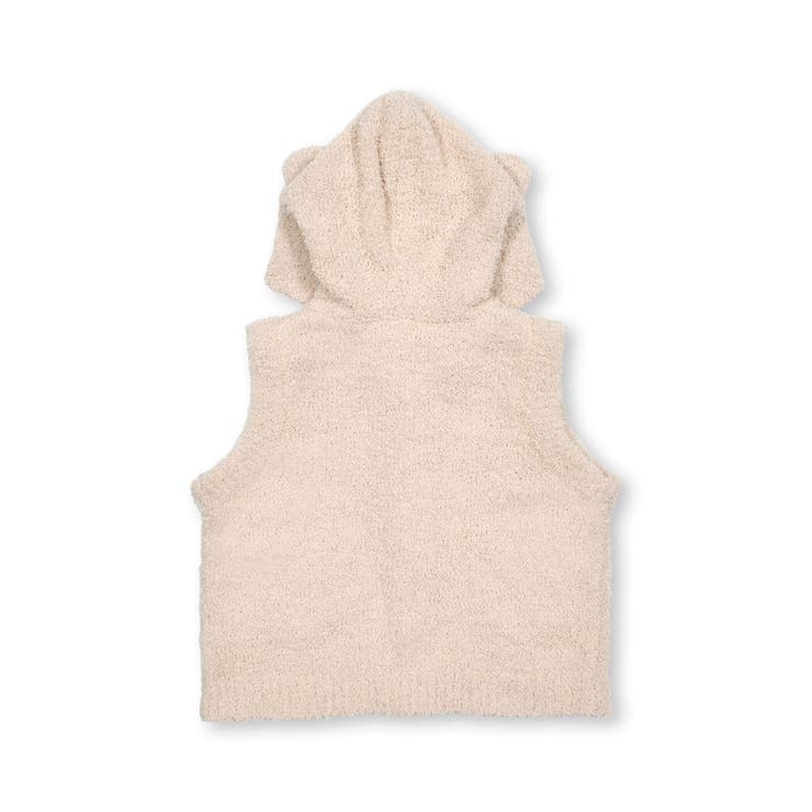 クマ耳付フードブークレニットベストベビー(70~80cm) | SLAP SLIP | 詳細画像16 