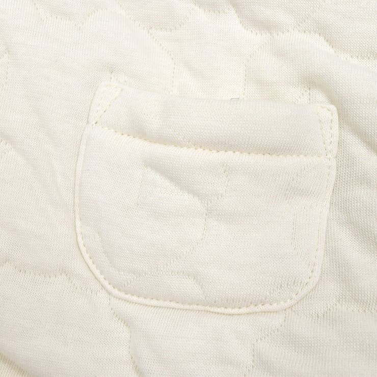 【お揃い】クマさんシルエットキルト胸元刺しゅうベストベビー(70~80cm) | SLAP SLIP | 詳細画像6 