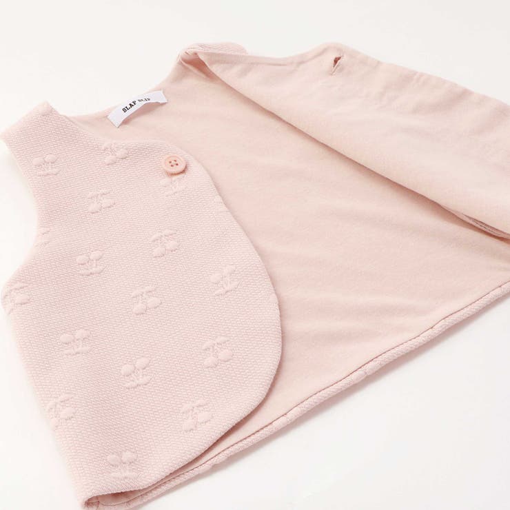 【お揃い】ぽこぽこチェリーアニマル柄ベストベビー(70~80cm) | SLAP SLIP | 詳細画像12