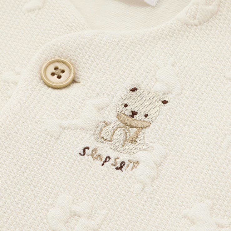 【お揃い】ぽこぽこチェリーアニマル柄ベストベビー(70~80cm) | SLAP SLIP | 詳細画像6
