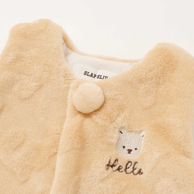 【お揃い】アニマルクマウサギネコ恐竜ポコポコボアベストベビー(70~80cm) | SLAP SLIP | 詳細画像18 