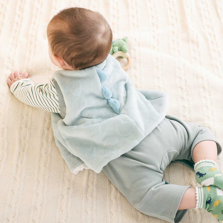 【お揃い】アニマルクマウサギネコ恐竜ポコポコボアベストベビー(70~80cm) | SLAP SLIP | 詳細画像27 