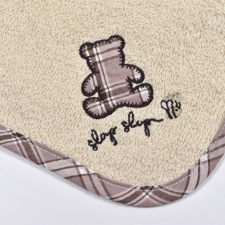 柄ナレ 刺繍 縁取り パイル ハンカチ | SLAP SLIP | 詳細画像10 