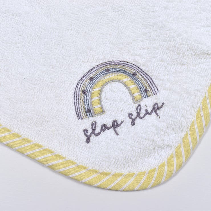 柄ナレ 刺繍 縁取り パイル ハンカチ | SLAP SLIP | 詳細画像4 