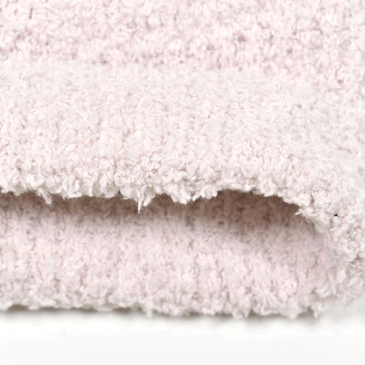 ボンボン付きクマイチゴ柄ブークレニット帽ベビー(44~48cm) | SLAP SLIP | 詳細画像13 