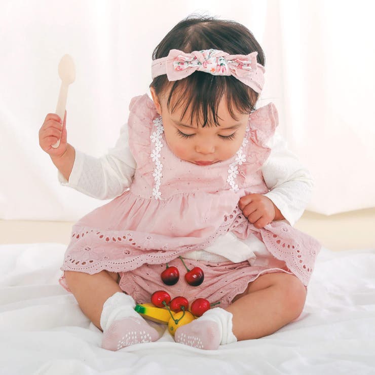 レース花柄リボンカチュームベビー(44~54cm) | SLAP SLIP | 詳細画像4 