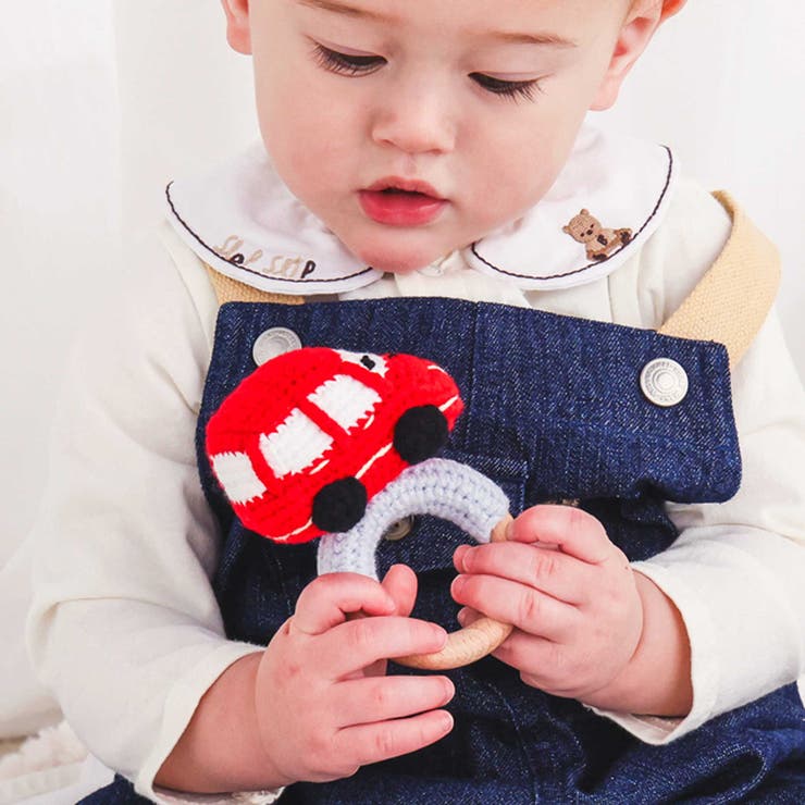 クマウサギひよこクルマモチーフかぎ編み歯がためベビー | SLAP SLIP | 詳細画像4 