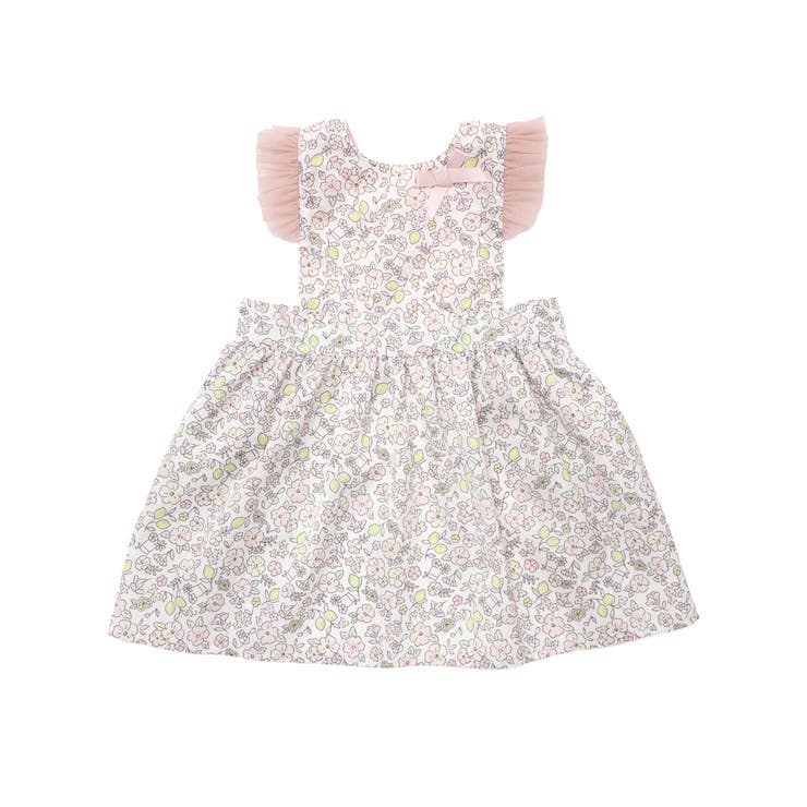 【お揃い】お花レモン柄リボン袖レースドレススタイベビー【専用ケース付き】 | SLAP SLIP | 詳細画像1 