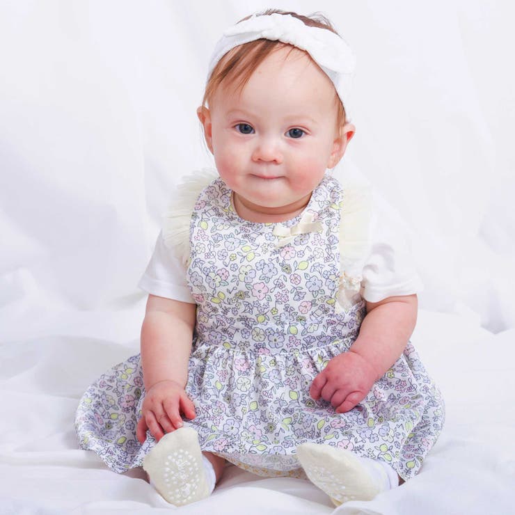 【お揃い】お花レモン柄リボン袖レースドレススタイベビー【専用ケース付き】 | SLAP SLIP | 詳細画像3 