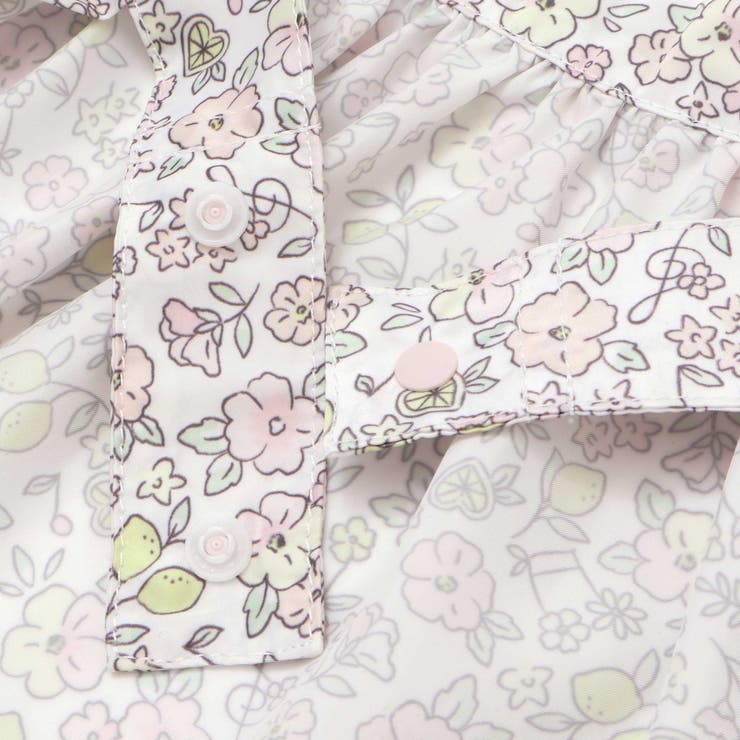 【お揃い】お花レモン柄リボン袖レースドレススタイベビー【専用ケース付き】 | SLAP SLIP | 詳細画像8 