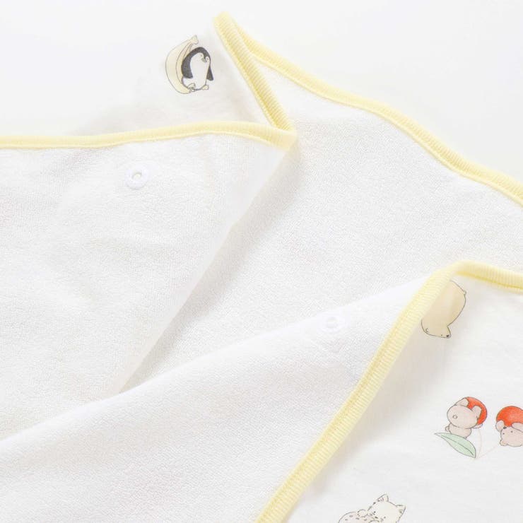 【お揃い/接触冷感】アニマルフルーツプリント柄ひんやり2wayおくるみベビー | SLAP SLIP | 詳細画像12 