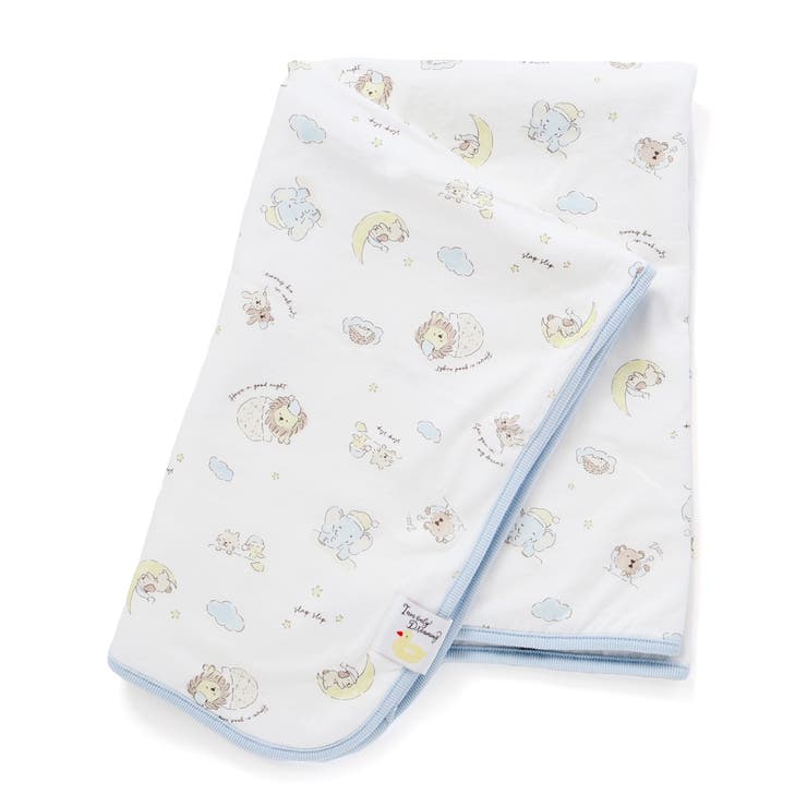 【お揃い/接触冷感】アニマルフルーツプリント柄ひんやり2wayおくるみベビー | SLAP SLIP | 詳細画像4 