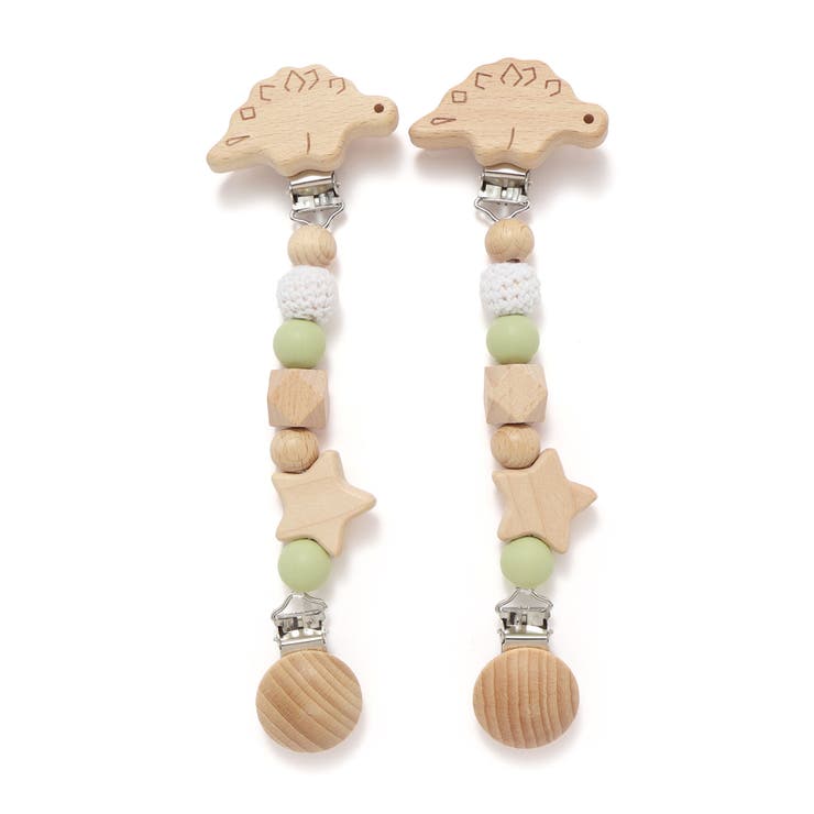 アニマルクマウサギ恐竜木製マルチクリップベビー | SLAP SLIP | 詳細画像12 