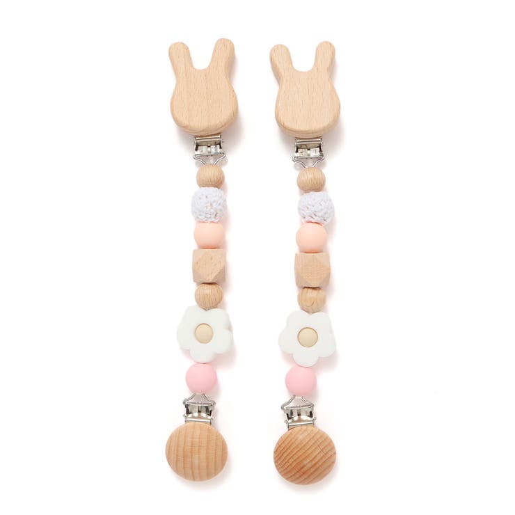 アニマルクマウサギ恐竜木製マルチクリップベビー | SLAP SLIP | 詳細画像2 