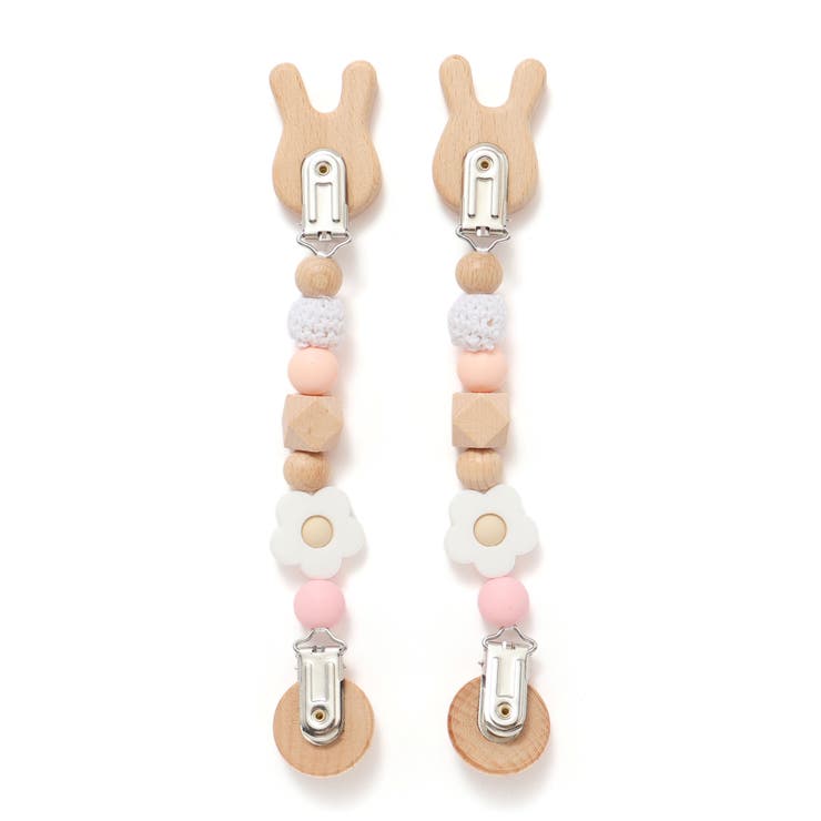 アニマルクマウサギ恐竜木製マルチクリップベビー | SLAP SLIP | 詳細画像3 