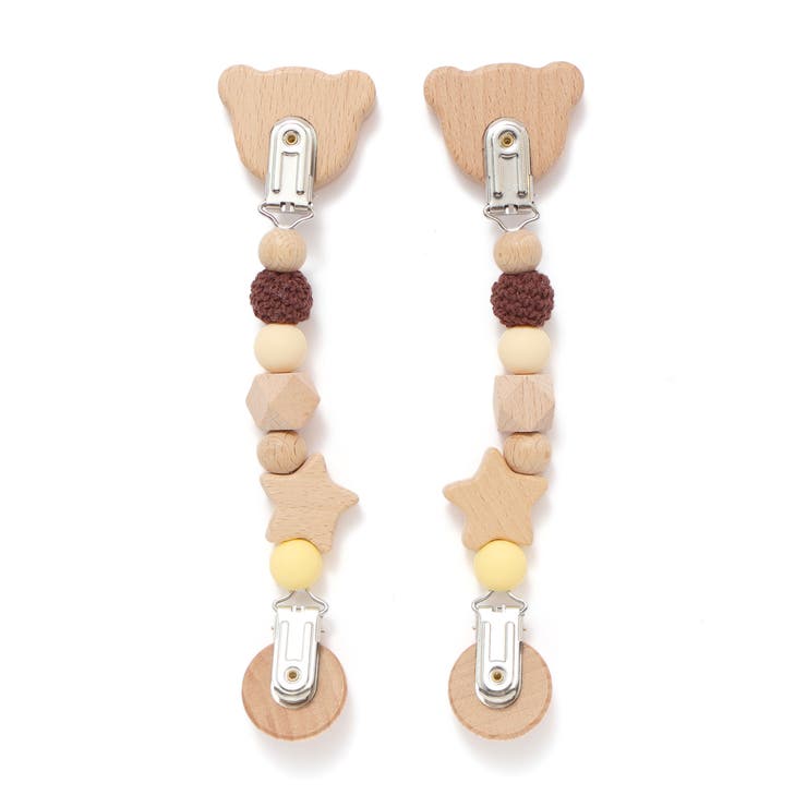 アニマルクマウサギ恐竜木製マルチクリップベビー | SLAP SLIP | 詳細画像5 