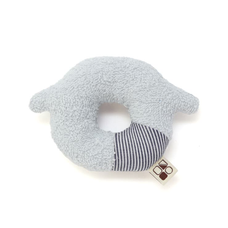 【お揃い】アニマルクマウサギペンギンライオンネコモチーフドーナツ型ラトルベビー | SLAP SLIP | 詳細画像11 