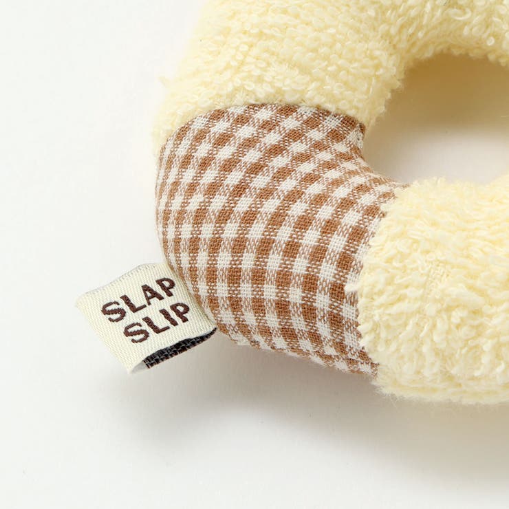 【お揃い】アニマルクマウサギペンギンライオンネコモチーフドーナツ型ラトルベビー | SLAP SLIP | 詳細画像15 