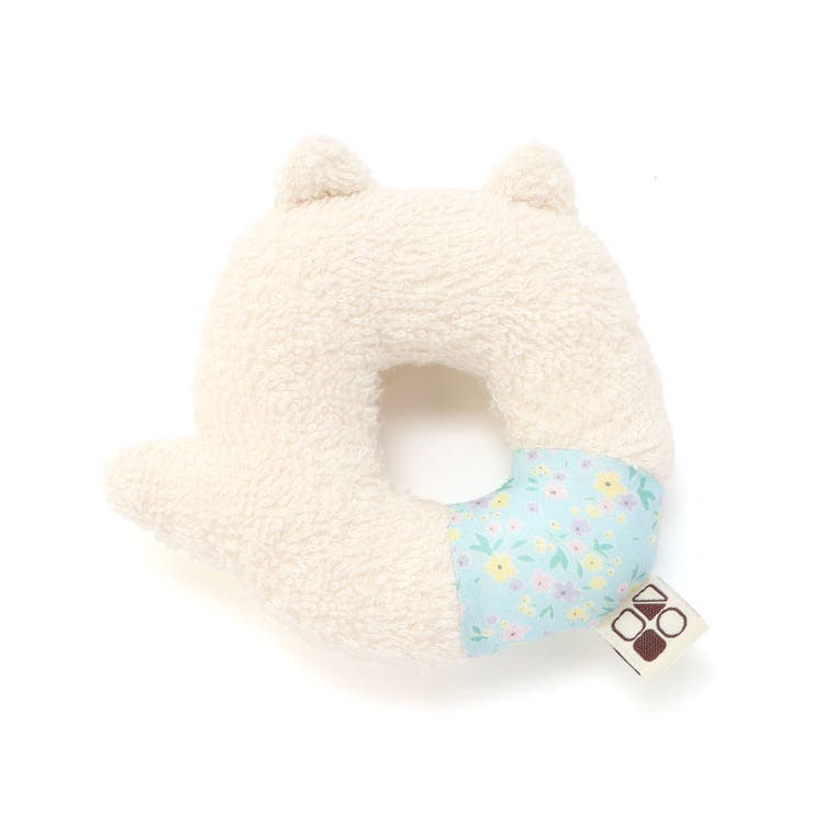 【お揃い】アニマルクマウサギペンギンライオンネコモチーフドーナツ型ラトルベビー | SLAP SLIP | 詳細画像7 