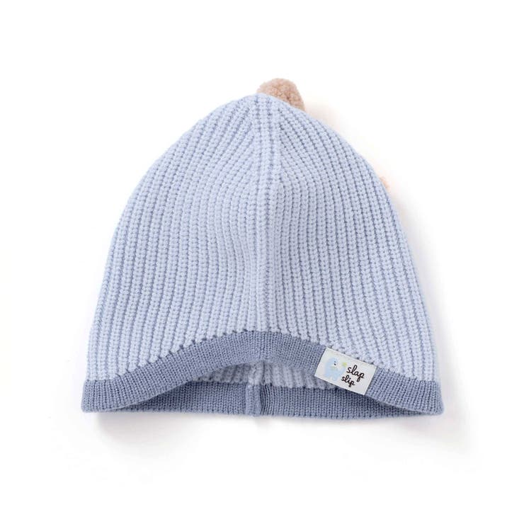 クマウサギ立体モチーフ付きニット帽ベビー(44~48cm) | SLAP SLIP | 詳細画像12 