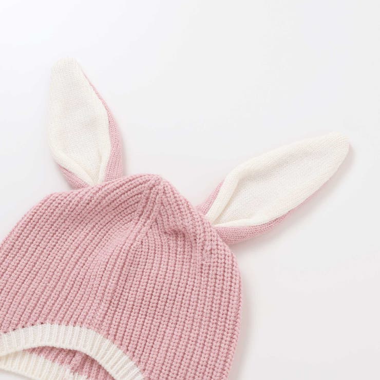 クマウサギ立体モチーフ付きニット帽ベビー(44~48cm) | SLAP SLIP | 詳細画像8 