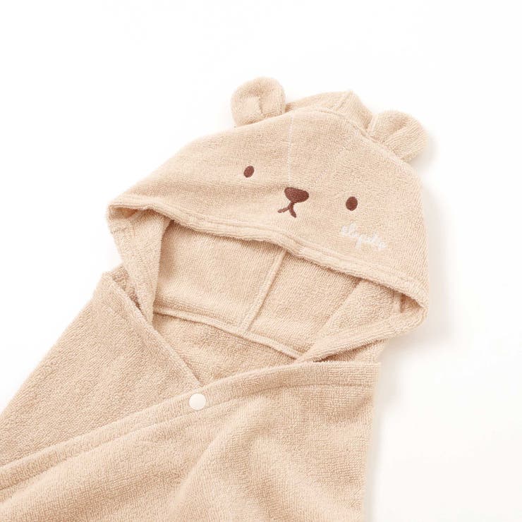 【お揃い】アニマルクマウサギペンギンモチーフお顔フードおくるみベビー | SLAP SLIP | 詳細画像15 