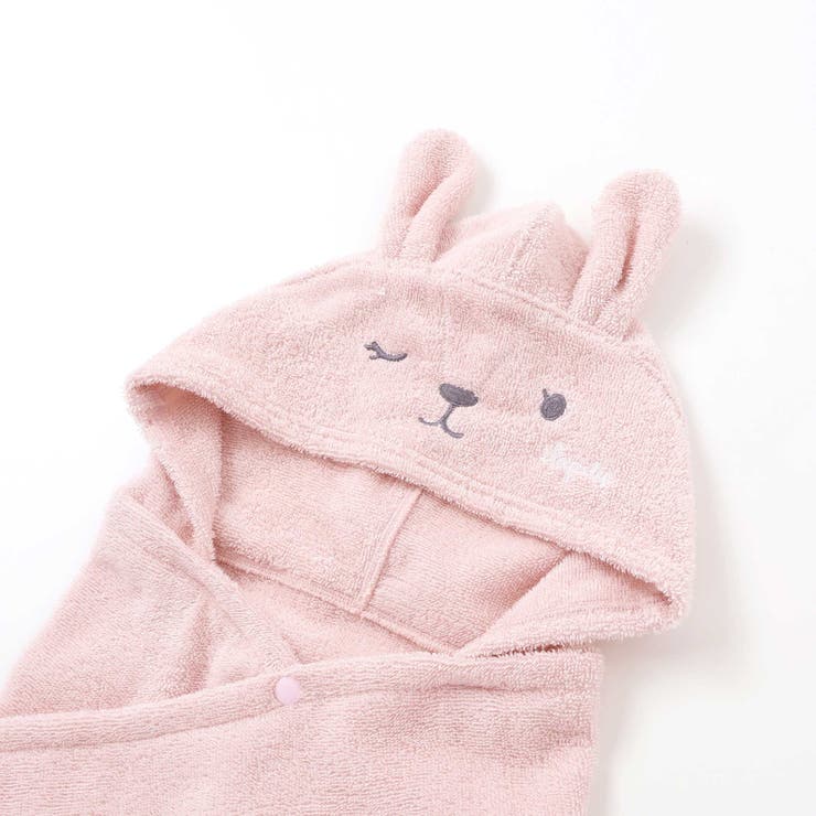 【お揃い】アニマルクマウサギペンギンモチーフお顔フードおくるみベビー | SLAP SLIP | 詳細画像5 