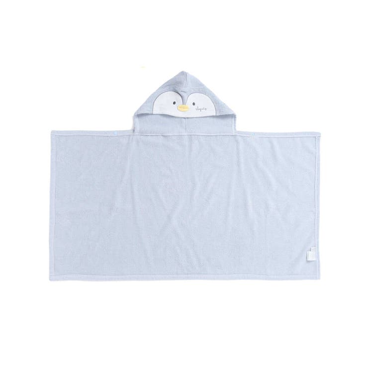 【お揃い】アニマルクマウサギペンギンモチーフお顔フードおくるみベビー | SLAP SLIP | 詳細画像8 