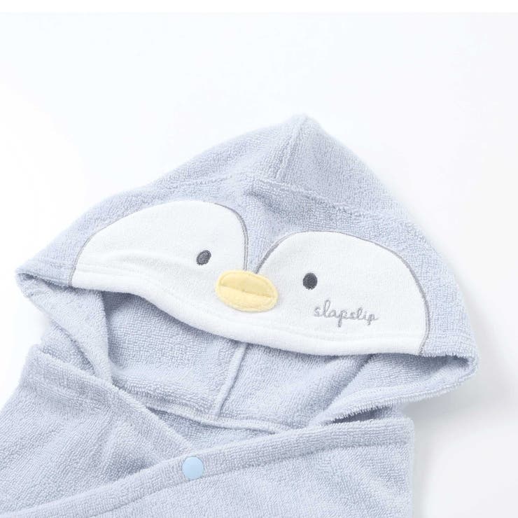 【お揃い】アニマルクマウサギペンギンモチーフお顔フードおくるみベビー | SLAP SLIP | 詳細画像9 
