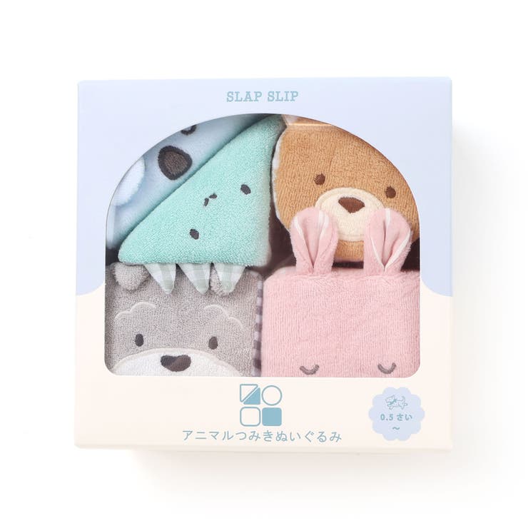 アニマル恐竜ふわふわブロック5ピースセットベビー | SLAP SLIP | 詳細画像13 