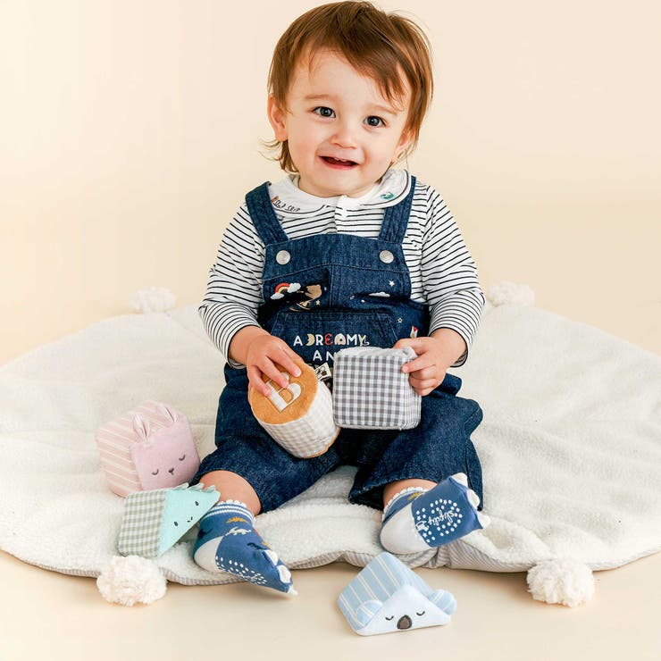 アニマル恐竜ふわふわブロック5ピースセットベビー | SLAP SLIP | 詳細画像2 