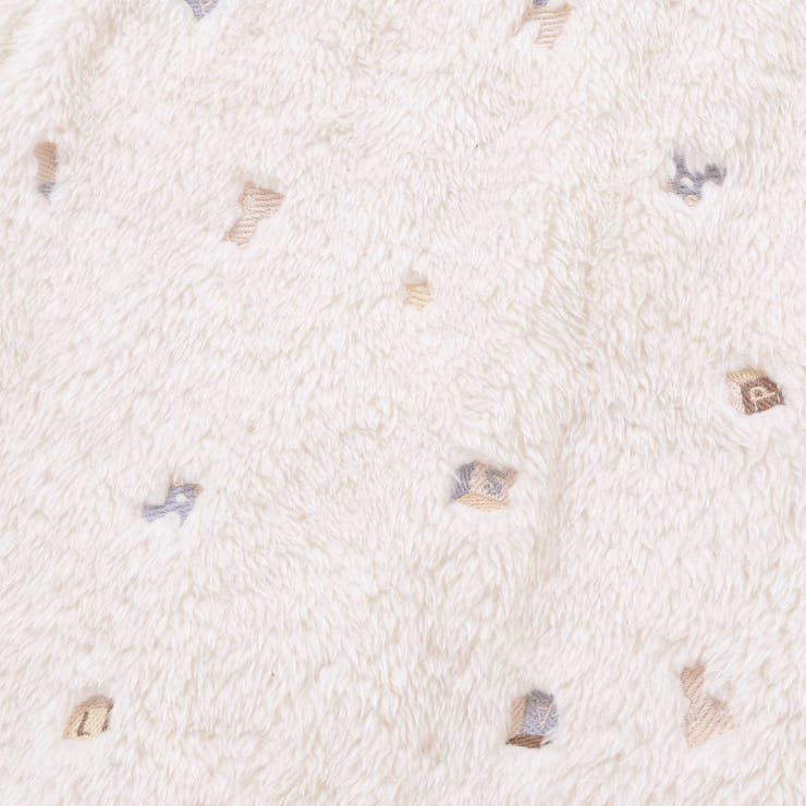 【お揃い】総柄刺しゅうもこもこボアスリーパーベビー | SLAP SLIP | 詳細画像12