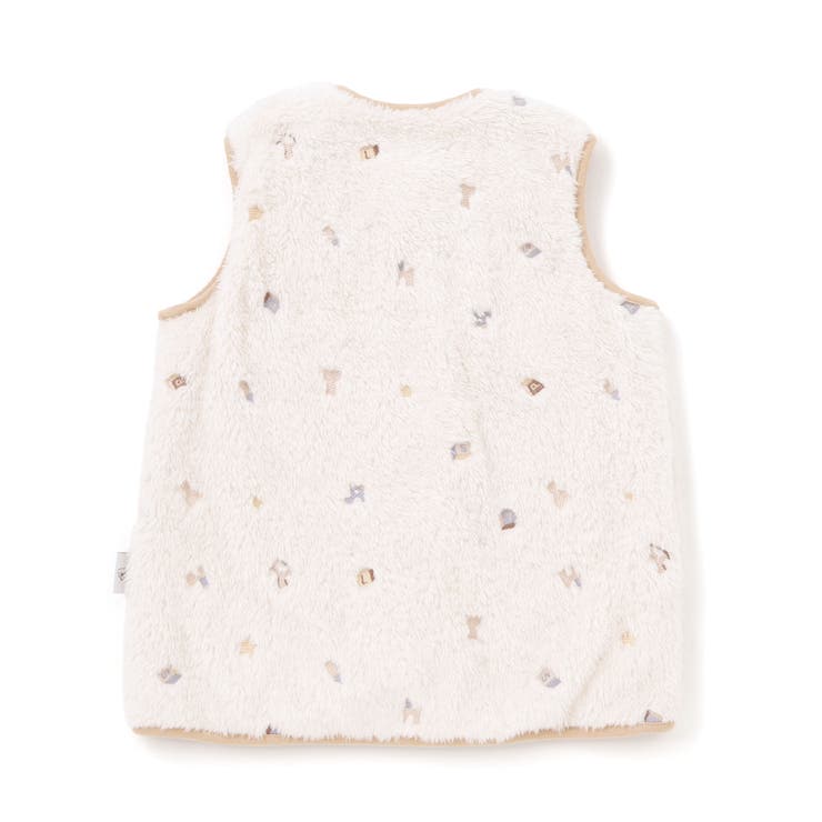 【お揃い】総柄刺しゅうもこもこボアスリーパーベビー | SLAP SLIP | 詳細画像5