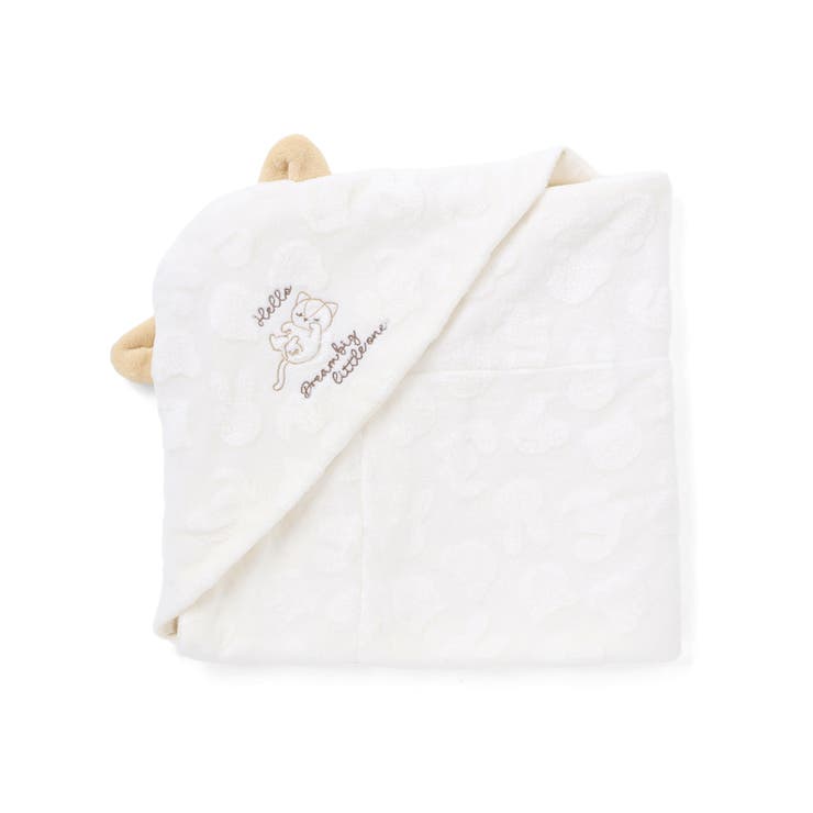 【お揃い】アニマルクマウサギネコ恐竜ポコポコボアフード付きおくるみベビー | SLAP SLIP | 詳細画像4 