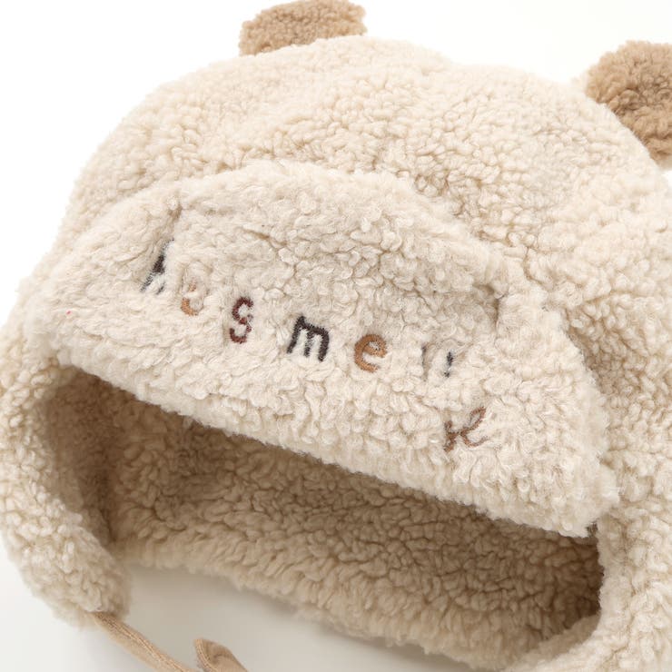 アニマルクマドラゴン耳付きボアフライトキャップベビー(46~48cm) | SLAP SLIP | 詳細画像5 