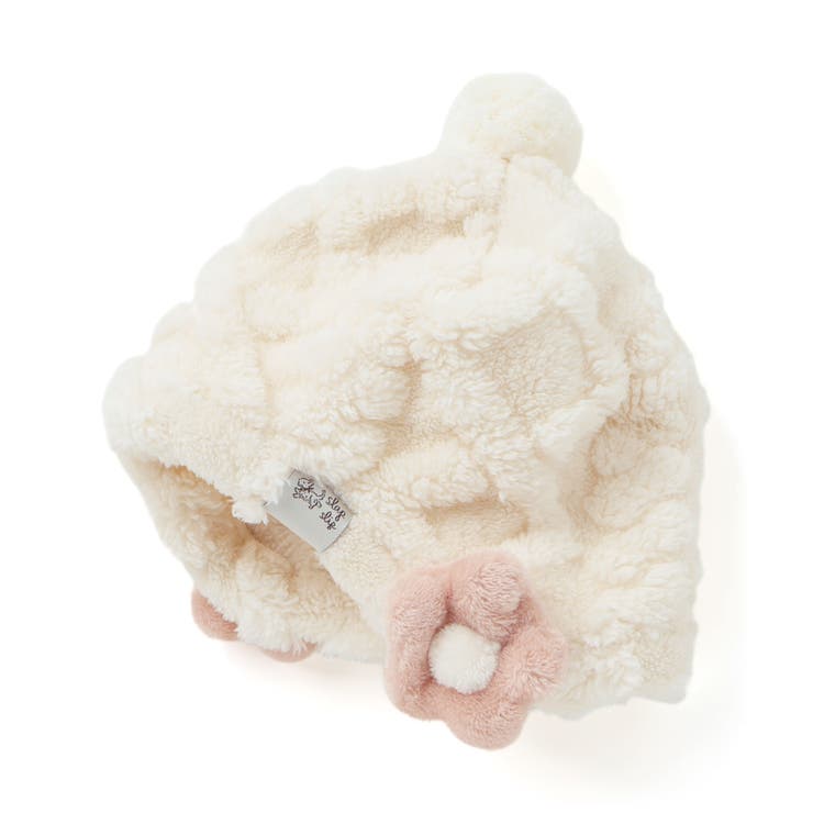 花星フワフワモチーフ耳当て付きボンボンニット帽ベビー | SLAP SLIP | 詳細画像4 