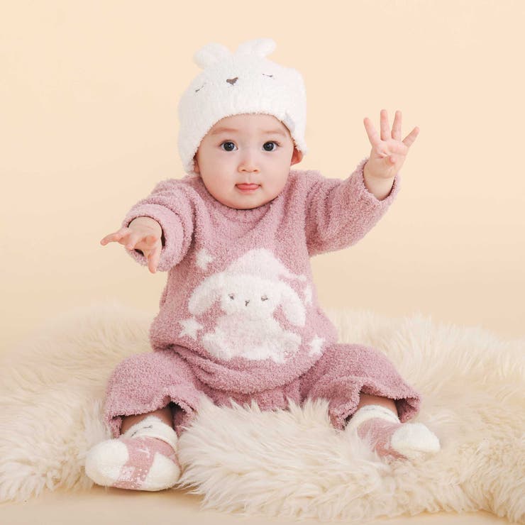 【お揃い】アニマルウサギクマロボットもこもこニット帽(44~48cm) | SLAP SLIP | 詳細画像2 