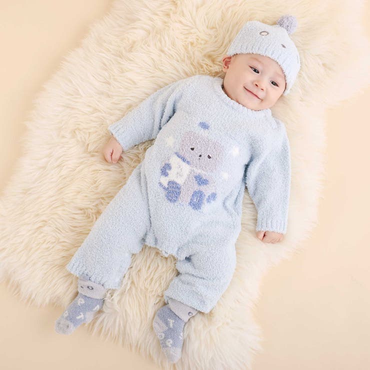 【お揃い】アニマルウサギクマロボットもこもこニット帽(44~48cm) | SLAP SLIP | 詳細画像3 