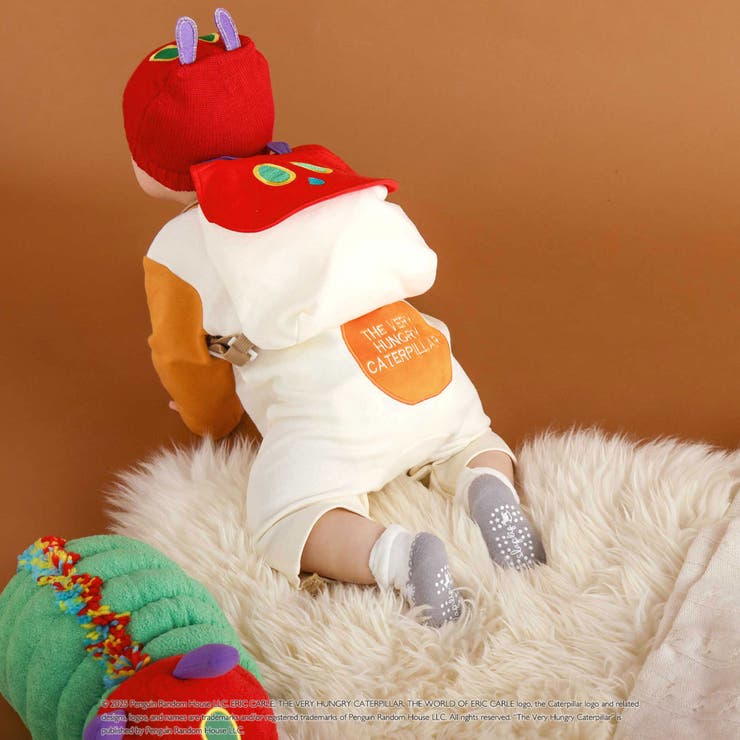 【絵本コラボ-はらぺこあおむし-】あおむしフェイスフラップリュック | SLAP SLIP | 詳細画像4 