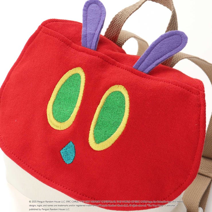 【絵本コラボ-はらぺこあおむし-】あおむしフェイスフラップリュック | SLAP SLIP | 詳細画像7 