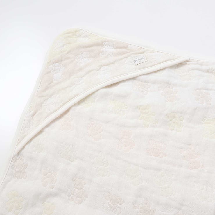 【お揃い】コットンクマ木馬総柄3重ガーゼおくるみベビー | SLAP SLIP | 詳細画像3 