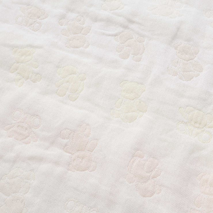 【お揃い】コットンクマ木馬総柄3重ガーゼおくるみベビー | SLAP SLIP | 詳細画像5 