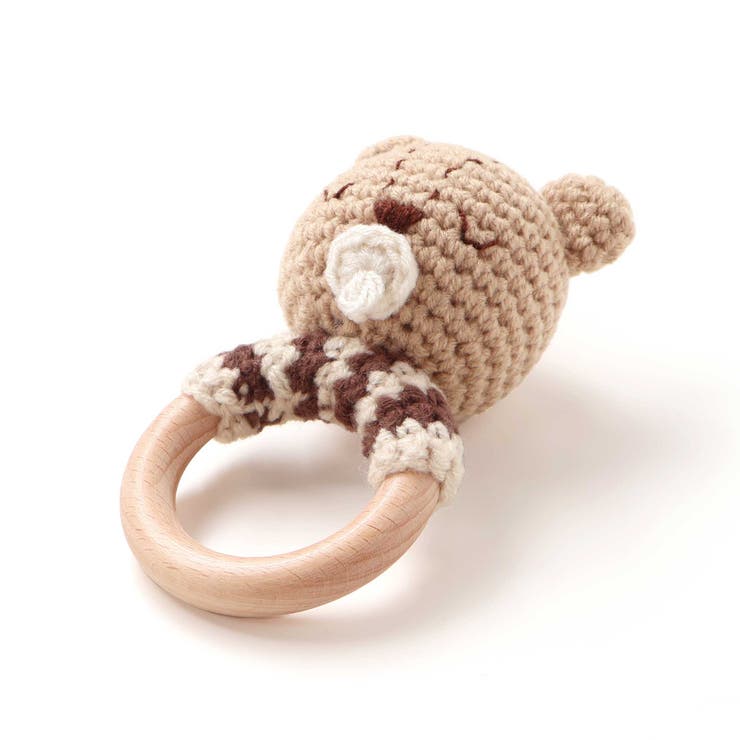 アイスクリームクマウサギアニマル恐竜かぎ編みモチーフ付き歯がためベビー | SLAP SLIP | 詳細画像16 