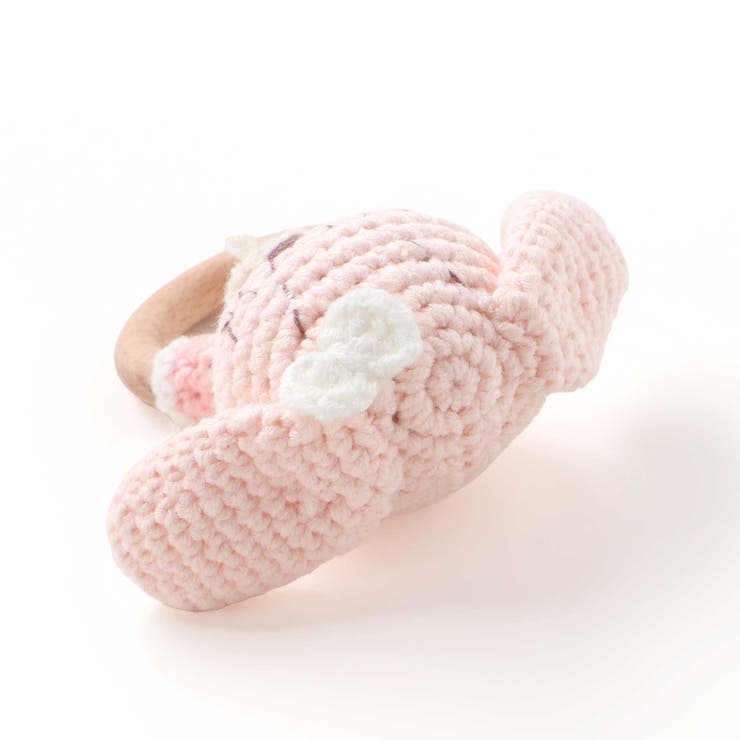 アイスクリームクマウサギアニマル恐竜かぎ編みモチーフ付き歯がためベビー | SLAP SLIP | 詳細画像9 